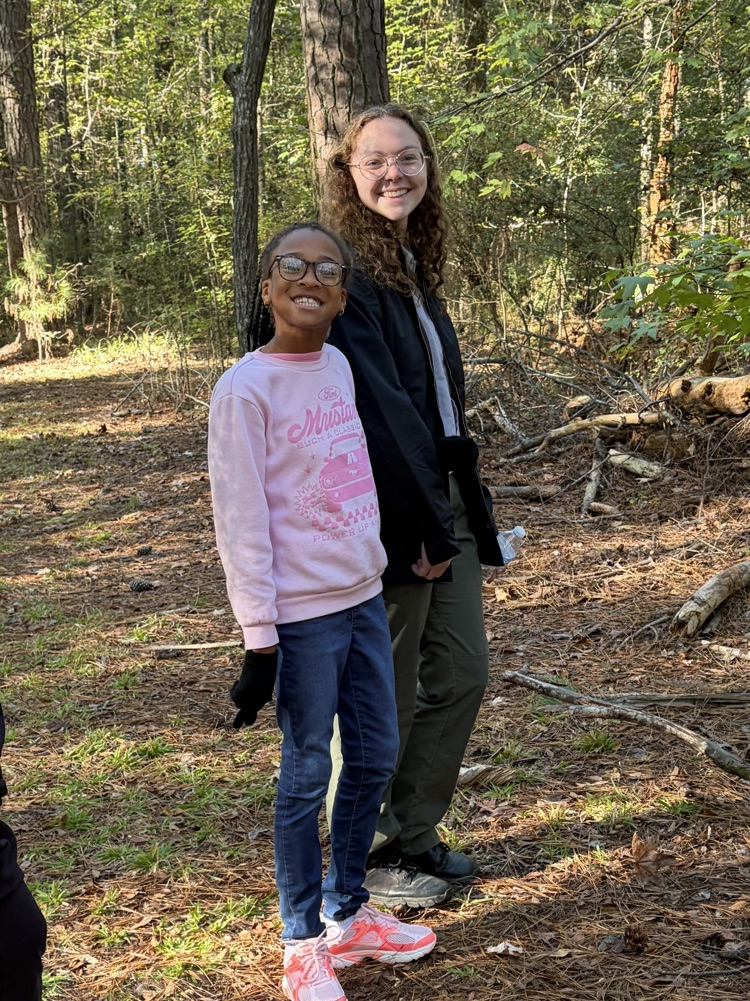 Third grade ACCENT students went to the park.