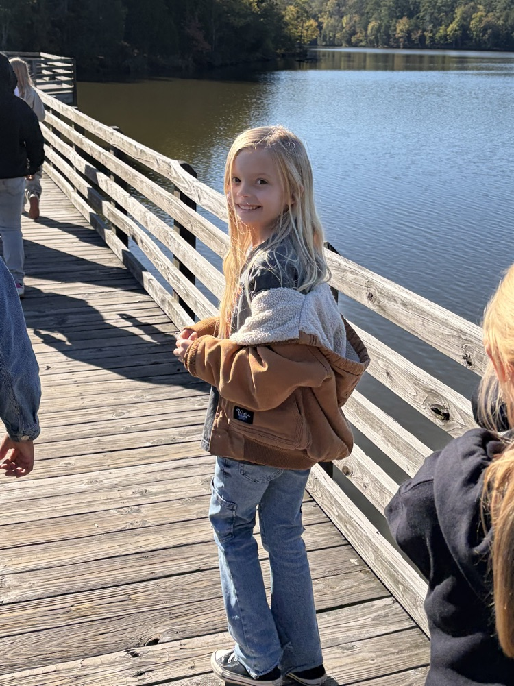 Third grade ACCENT students went to the park.