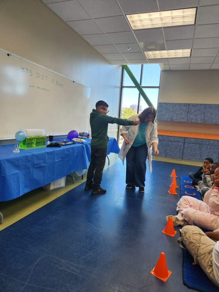 Fifth graders went on a field trip.