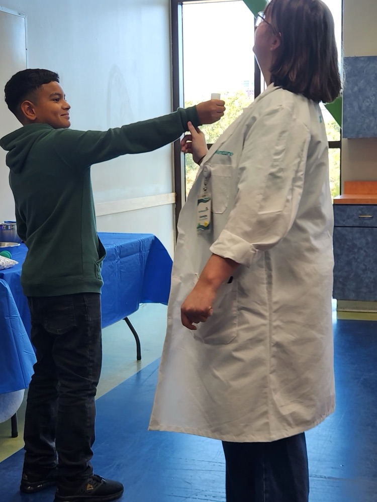 Fifth graders went on a field trip.