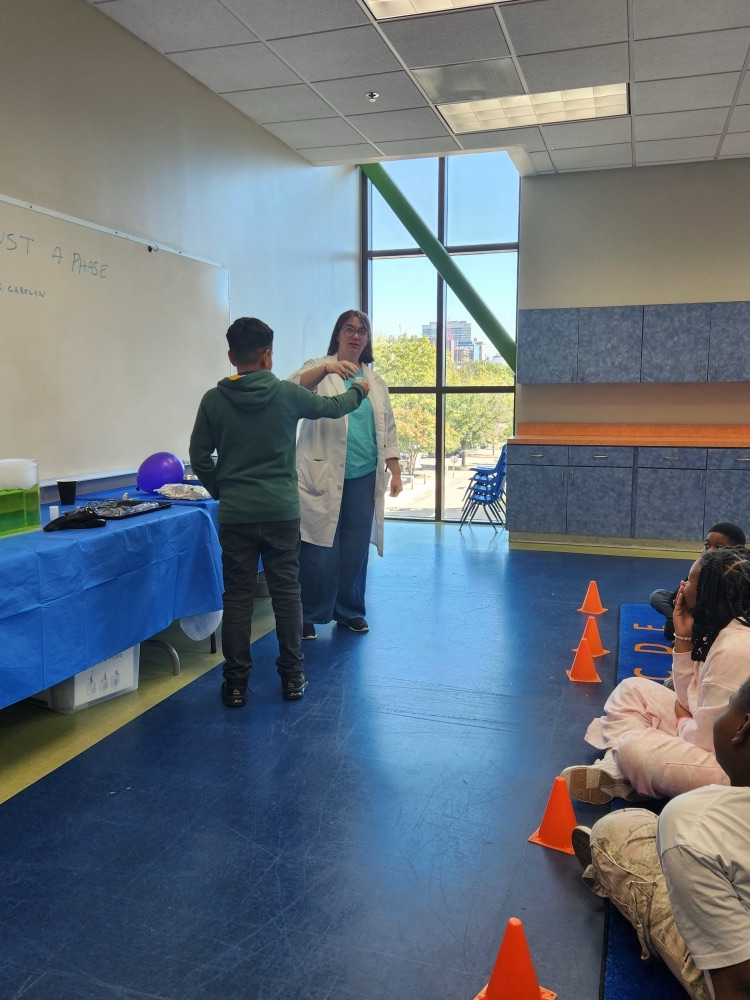 Fifth graders went on a field trip.