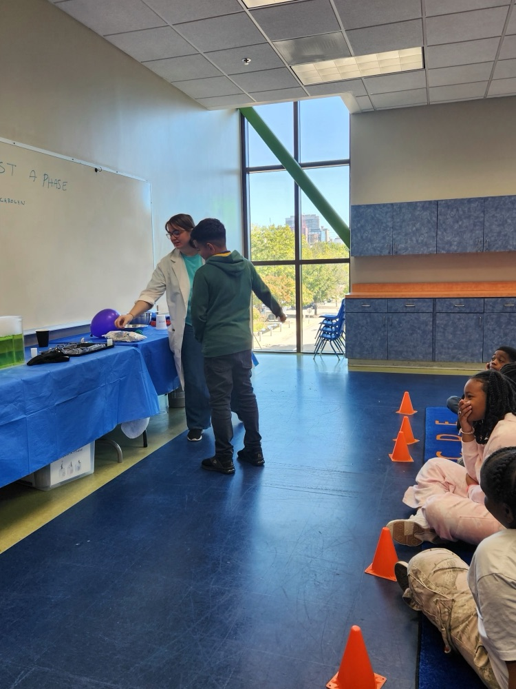 Fifth graders went on a field trip.