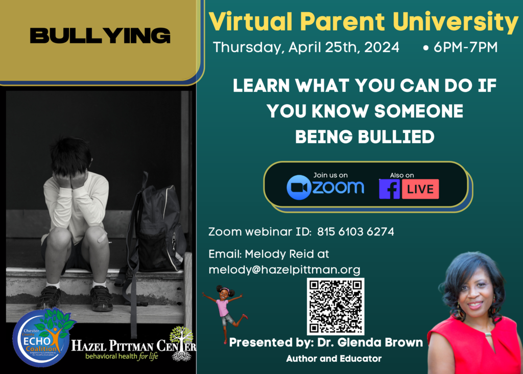 Virtual Parent University, Thursday, April 25, 2024, 6-7pm