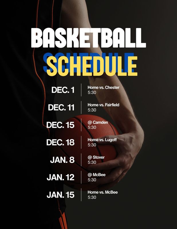 Basketball Schedule 