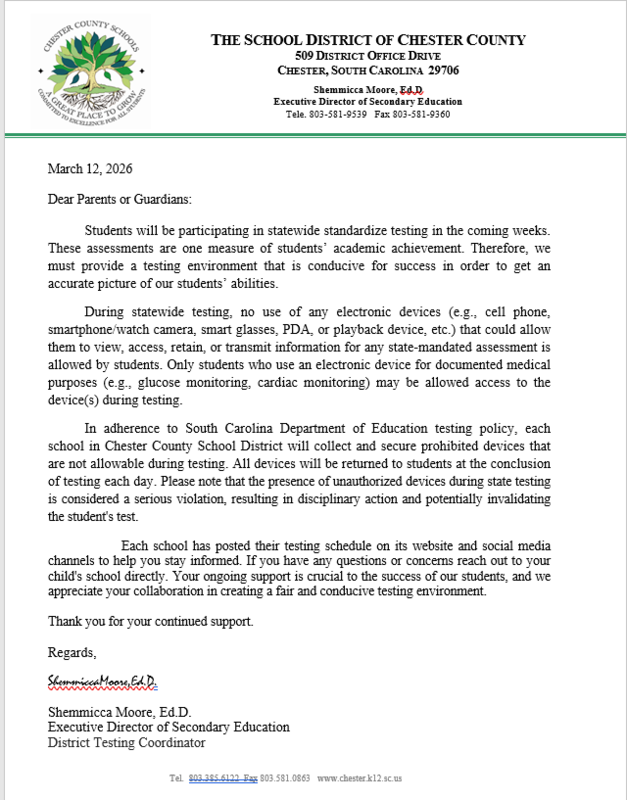 Electronic Device Policy