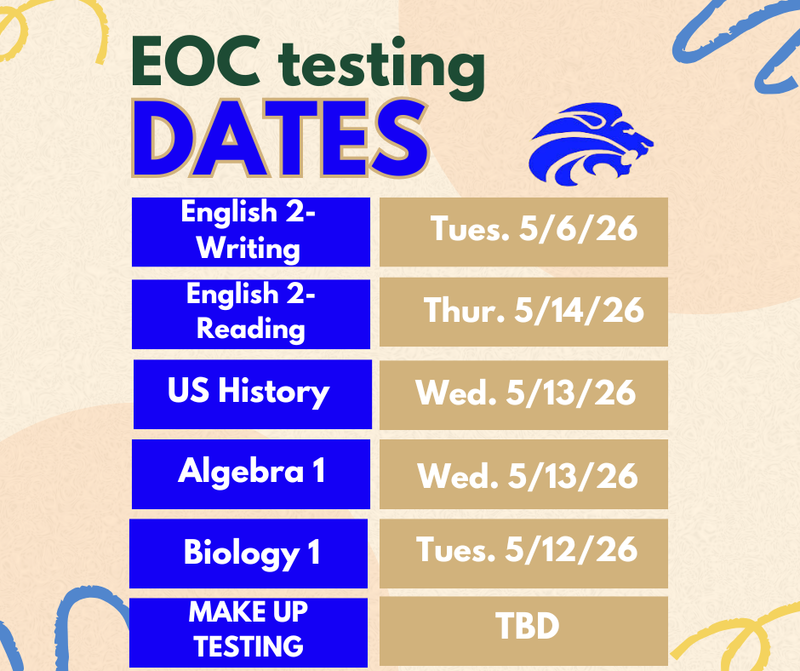 EOC Dates