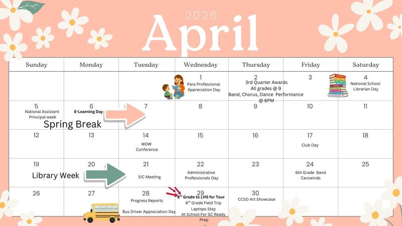 April Calendar