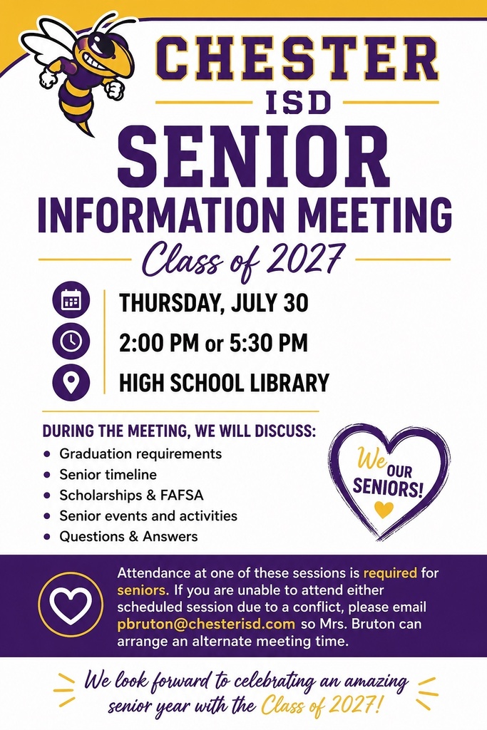 Senior Meeting