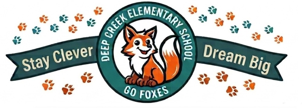 school logo in a banner that says stay clever dream big