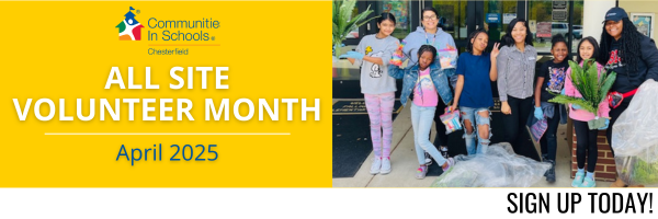 All Site Volunteer Month April 2025