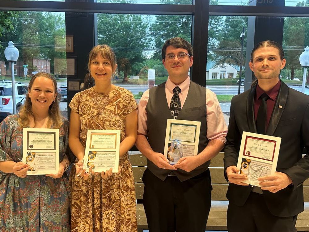 (left to right): Ramsey Deheck, Melissa Micou, Richard Troshak, Tyler Warren