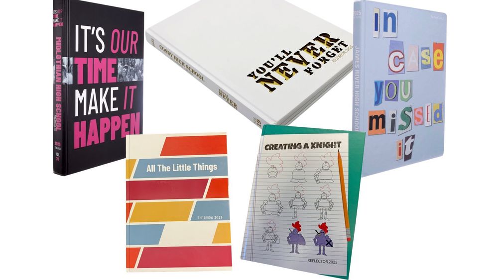 Yearbook covers