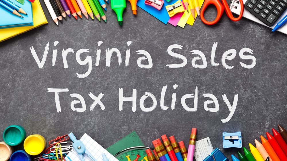 Virginia Sales Tax Holiday