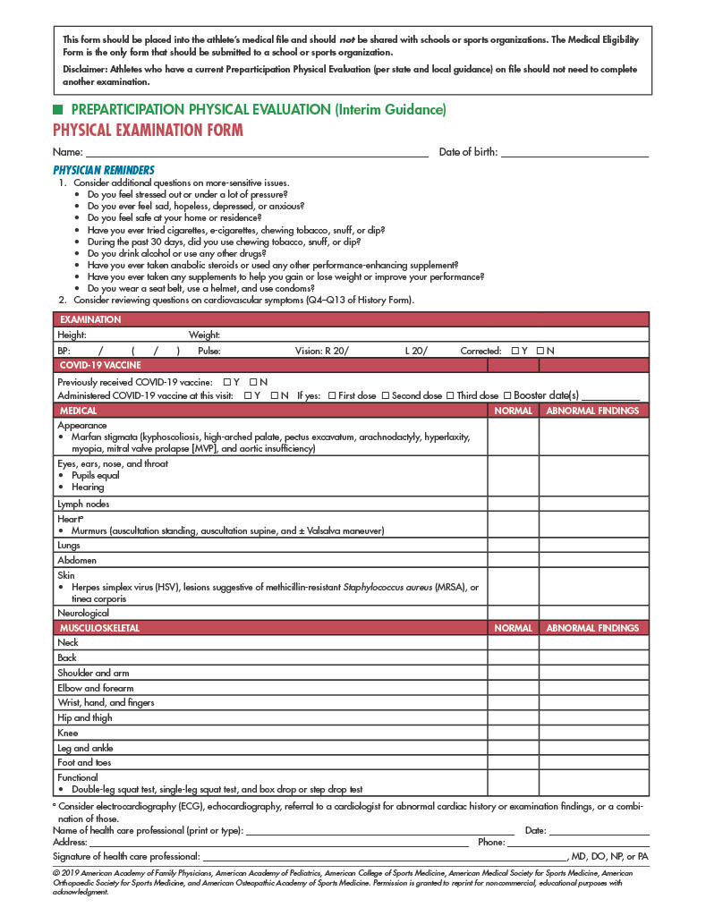 Physical Form Pg 6