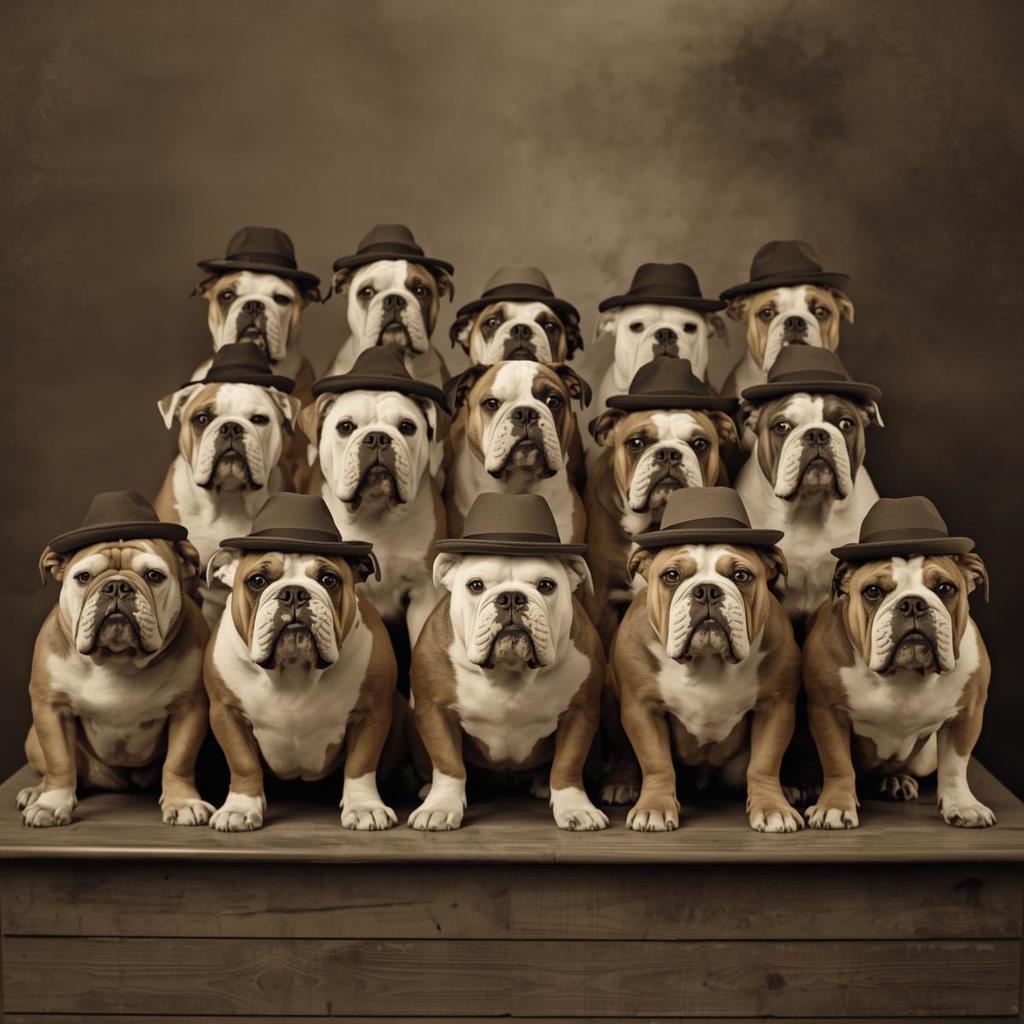 Funny Bulldog Photo