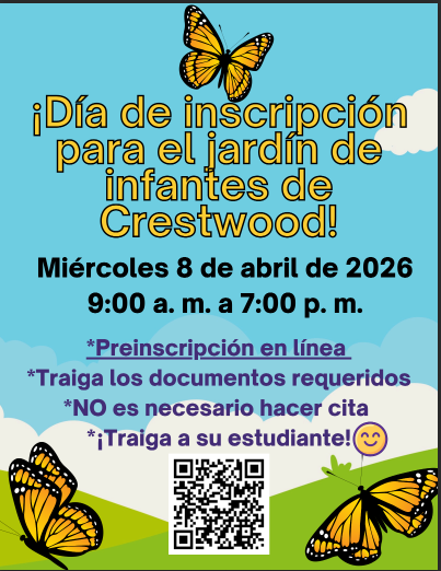 Kindergarten Registration Flyer in Spanish