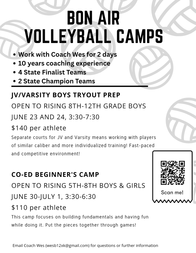 Bon Air Volleyball Camps