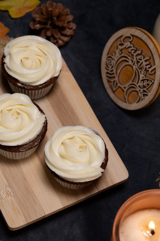 Cupcakes with candles