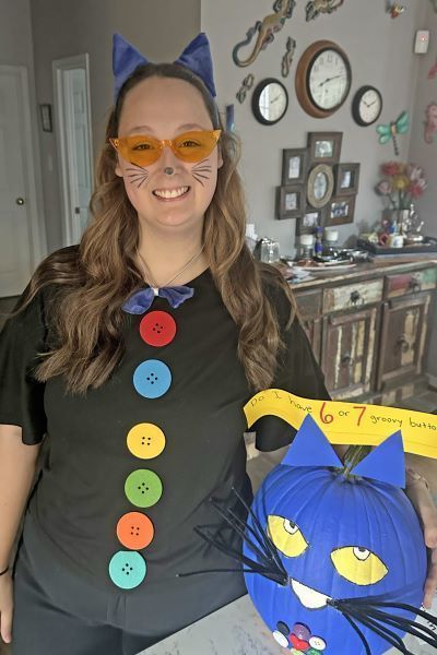Pete the cat pumpkin