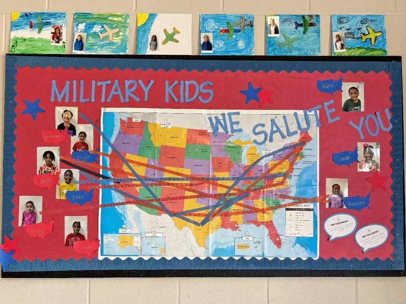 Hopkins Elementary purple star designation