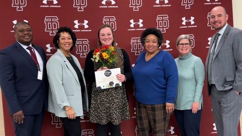 A group photo with Lacks