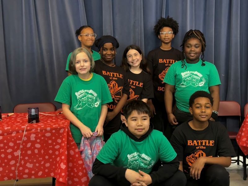 Students posing for a picture