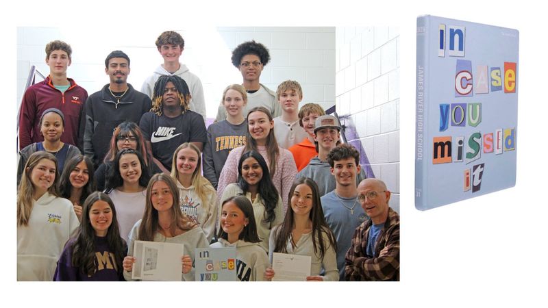 James River High yearbook staff