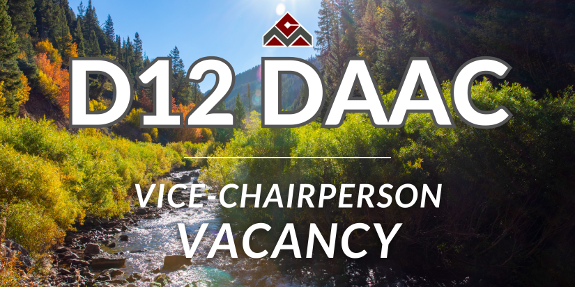 DAAC Vacancy - Vice Chairperson