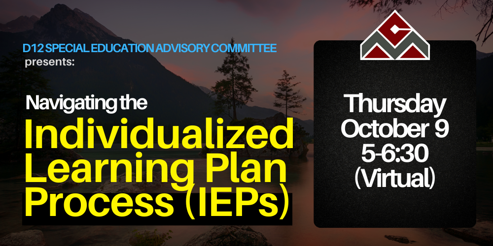 navigating ieps - thursday october 9th 5-6:30