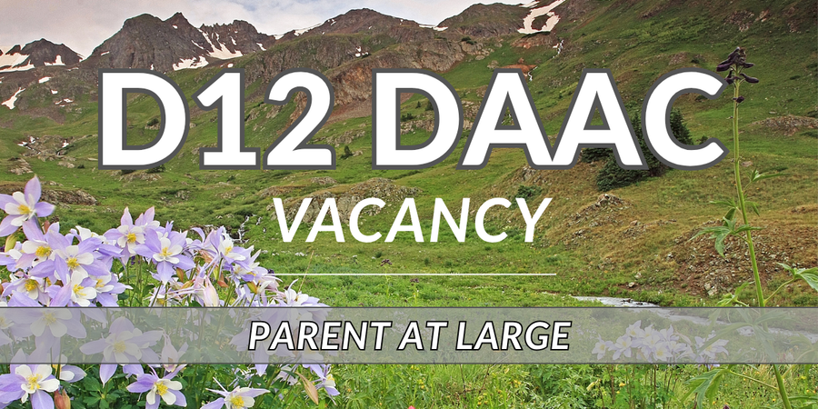 DAAC Vacancy Parent at Large