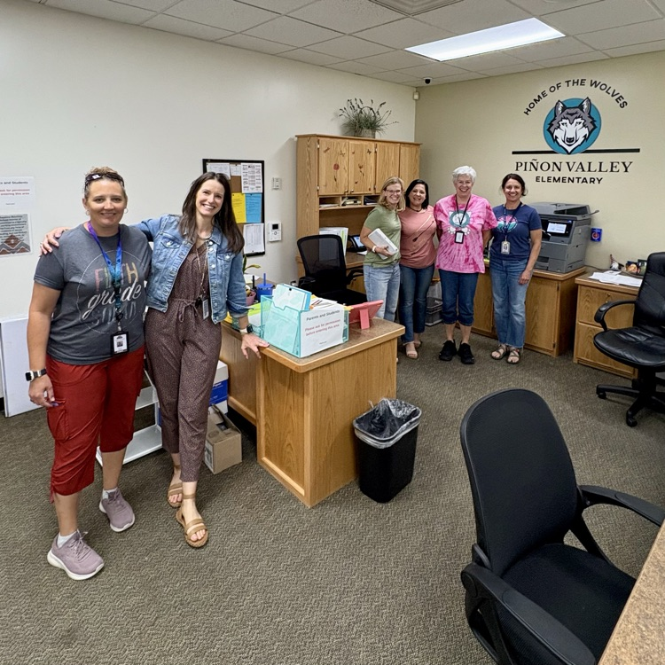 Piñon Valley Wolves are you ready to start the new school year? We are and we can't wait to welcome you back!! 