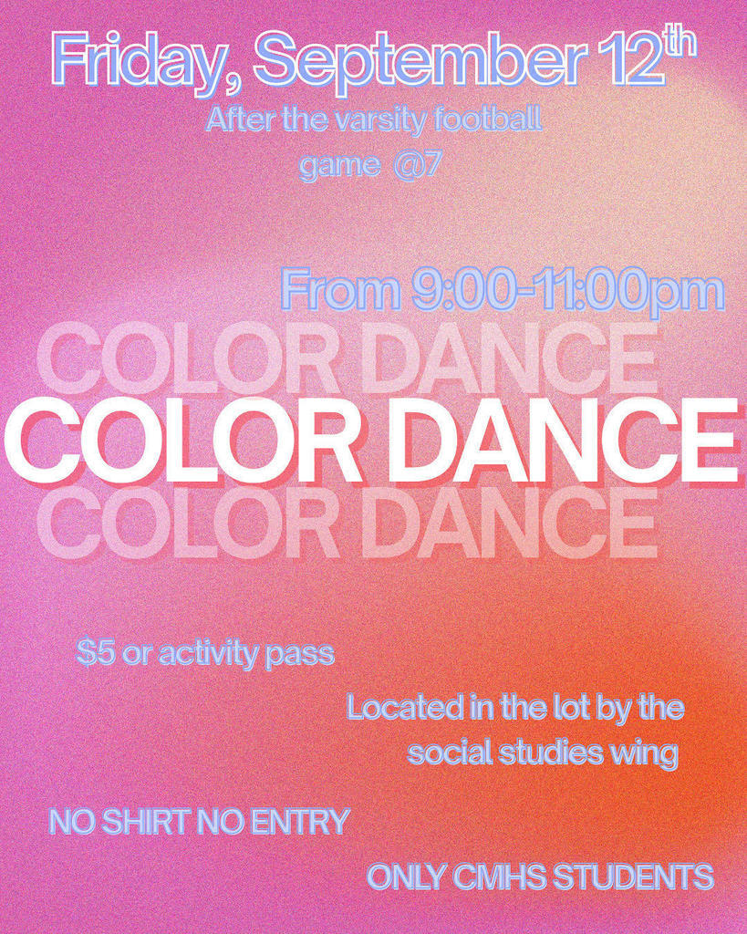 Color Dance Rescheduled