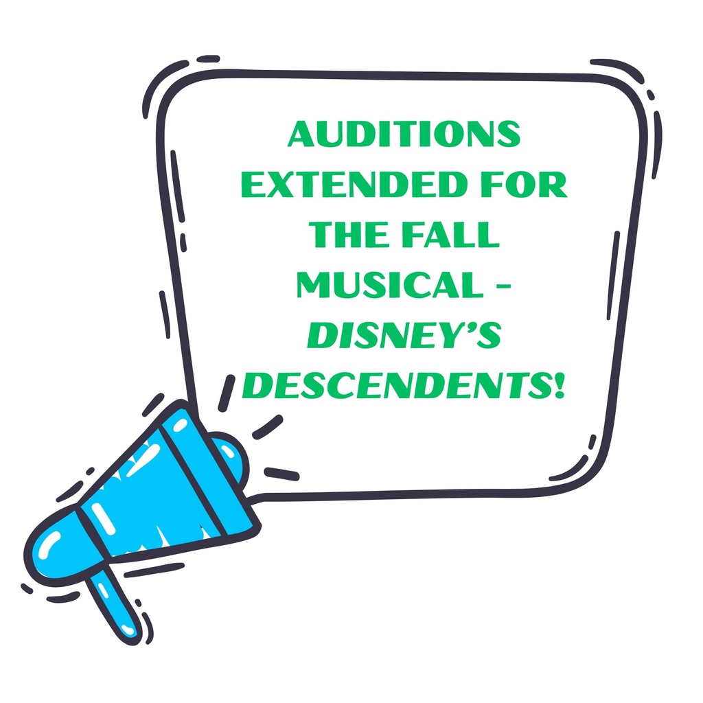 Auditions extended for fall musical
