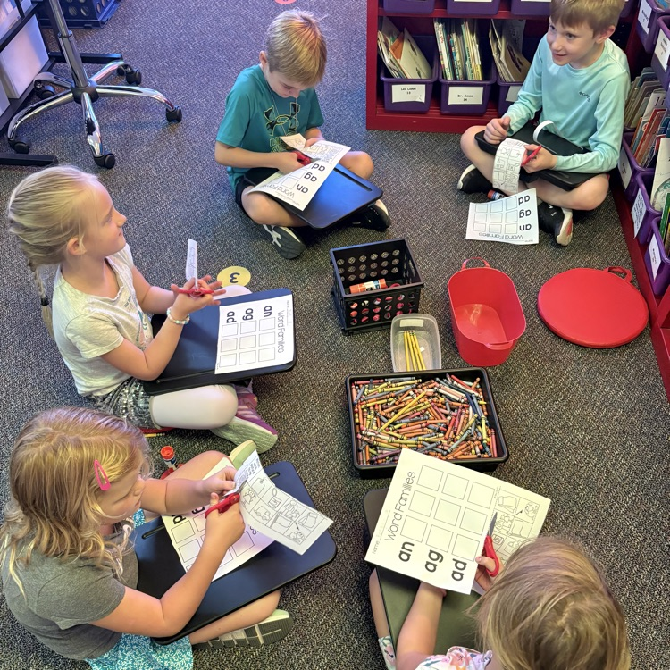 Broadmoor Bears busy at work this morning.