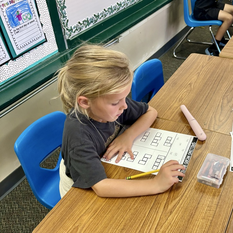 Broadmoor Bears busy at work this morning.