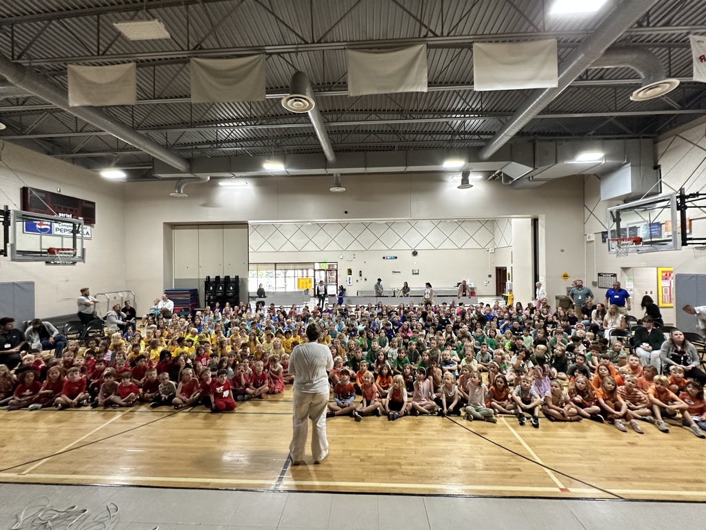 We had a fun and wonderful Gold Camp Assembly - Kindness  and Cougar Conquest Campaign starts! 