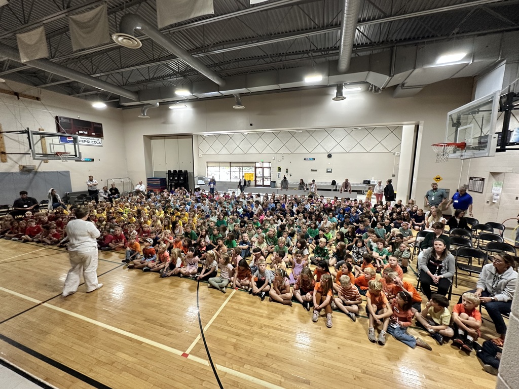 We had a fun and wonderful Gold Camp Assembly - Kindness  and Cougar Conquest Campaign starts! 