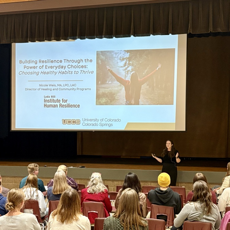 A special thank you to our D12 F.A.N. Committee for hosting keynote speaker, Nicole Weis, who shared practical strategies to build resilience through our everyday choices!