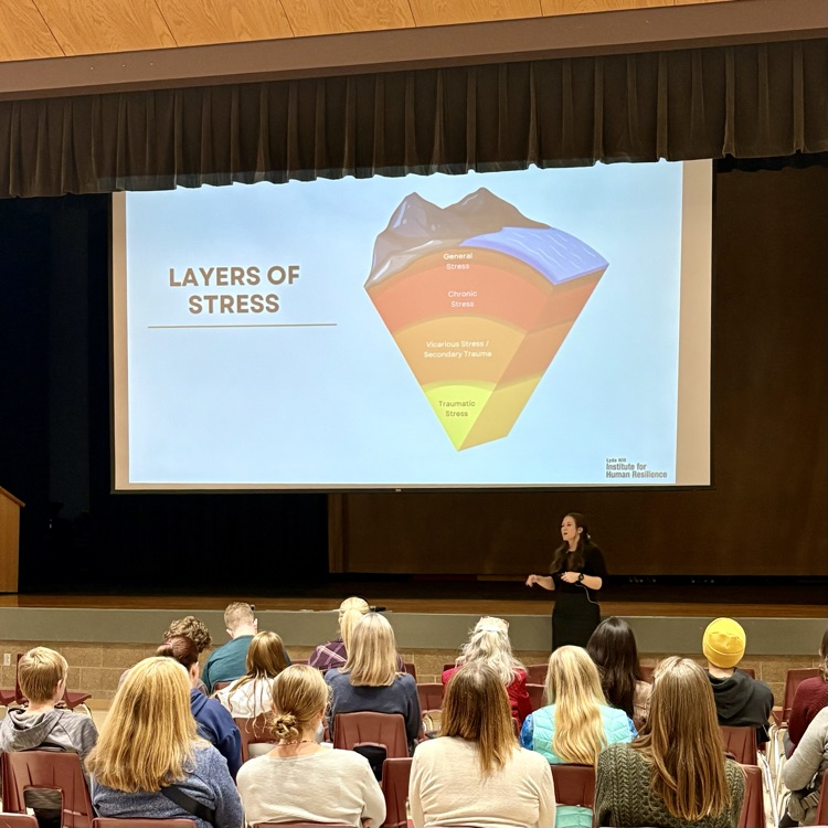 A special thank you to our D12 F.A.N. Committee for hosting keynote speaker, Nicole Weis, who shared practical strategies to build resilience through our everyday choices!