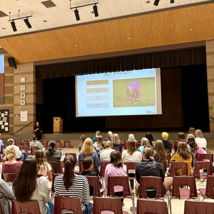 A special thank you to our D12 F.A.N. Committee for hosting keynote speaker, Nicole Weis, who shared practical strategies to build resilience through our everyday choices!