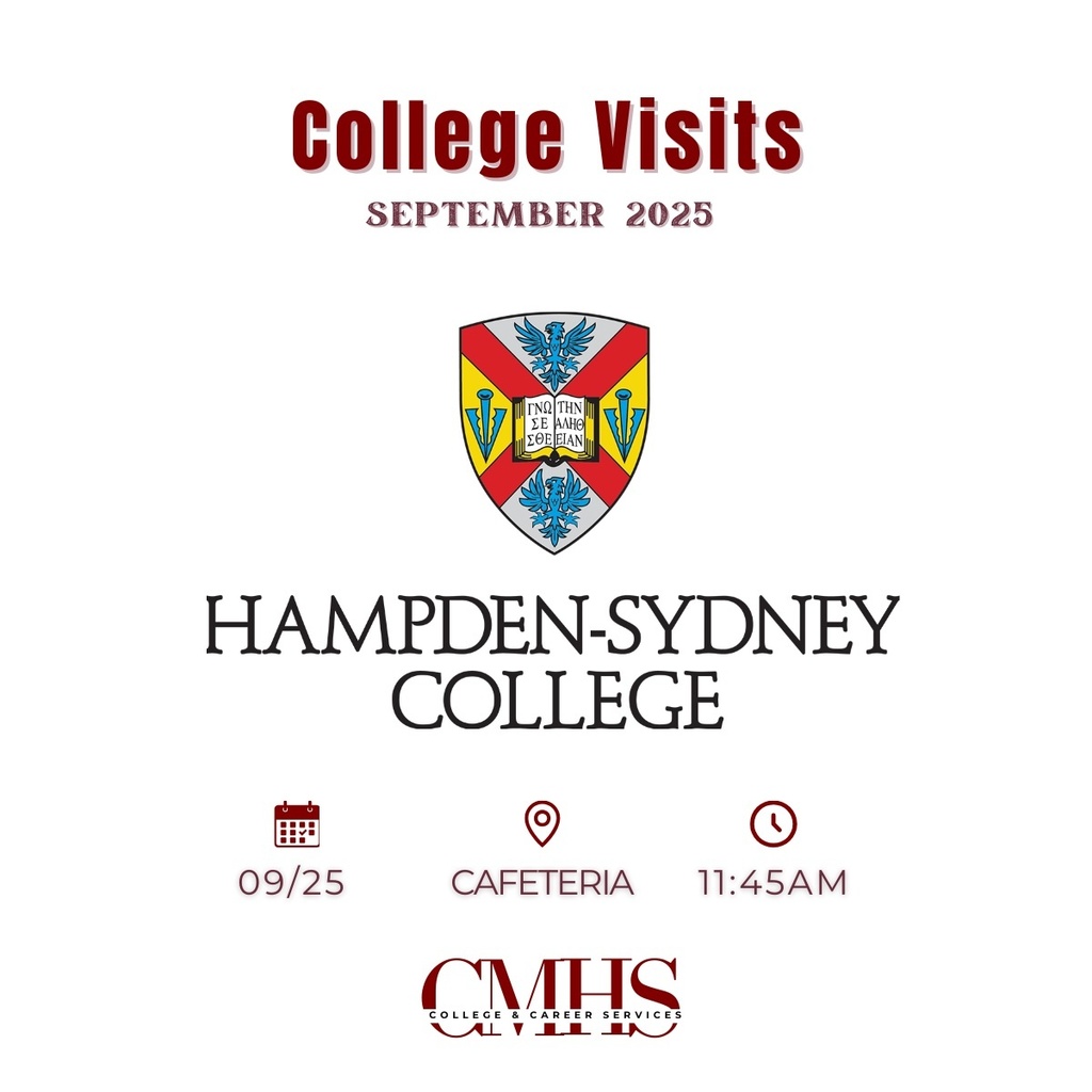 Hampden-Sydney College visit 9/25