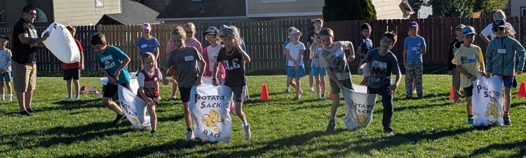 sack race