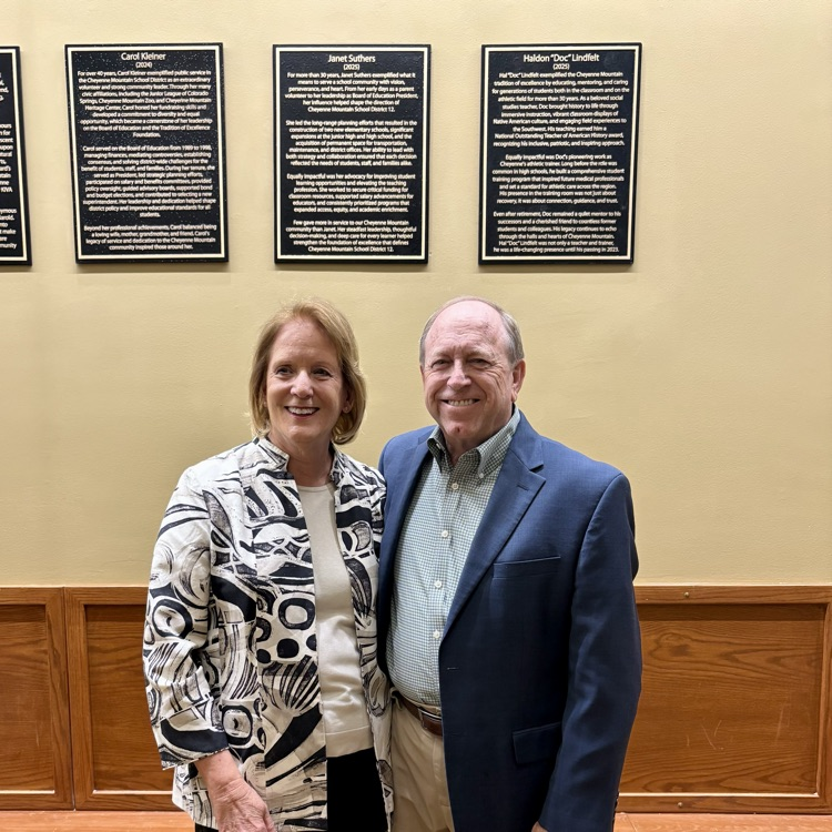 A very special congratulations to the late Hal "Doc" Lindfelt and Janet Suthers for their induction into the CMSD12 Hall of Fame!