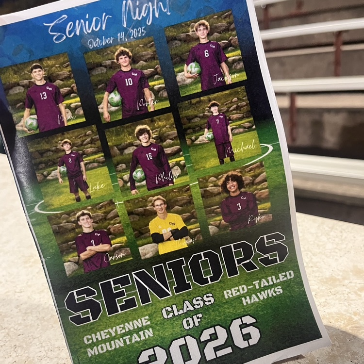 Senior soccer night