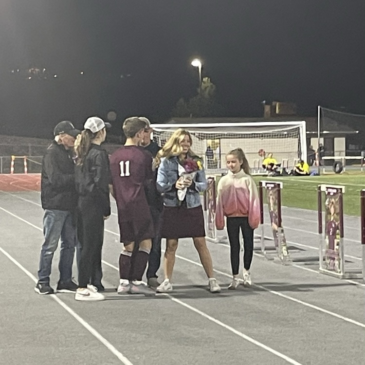Senior soccer night