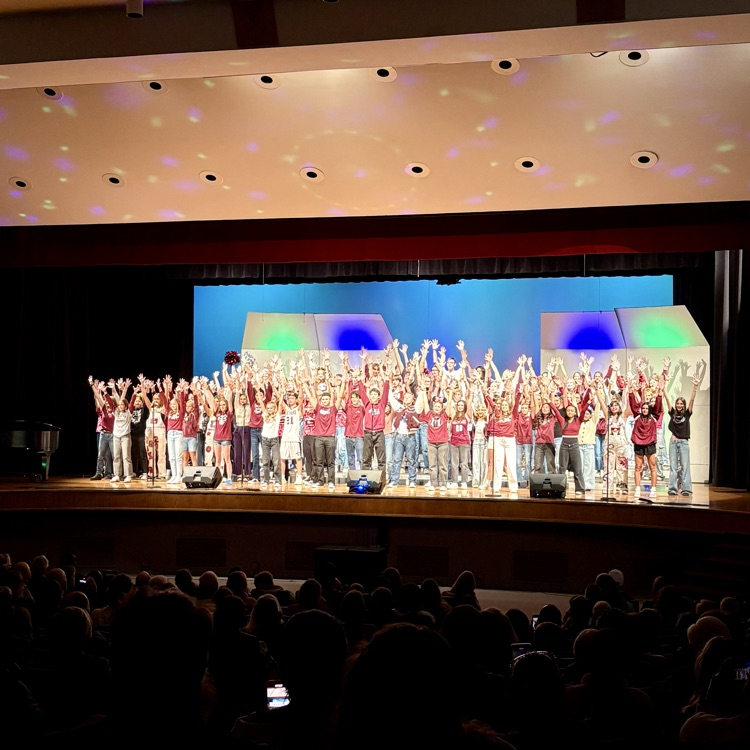 A spectacular performance by our CMHS and CMJH choirs at tonight’s 'Hits Night' of Disney Magic - Bravo!!