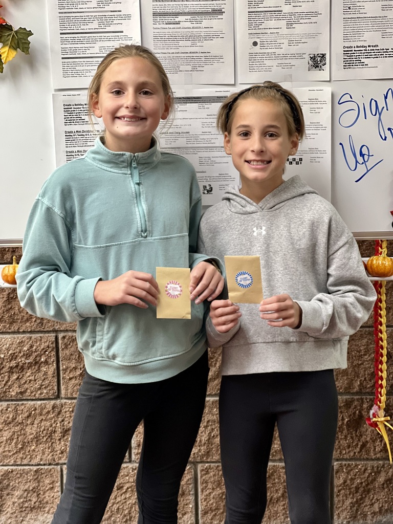 The office at Gold Camp Elementary had an exciting morning when two sisters stopped by, each having lost a tooth within just an hour of each other! They proudly showed off their new smiles and received special tooth treasure envelopes to take home.