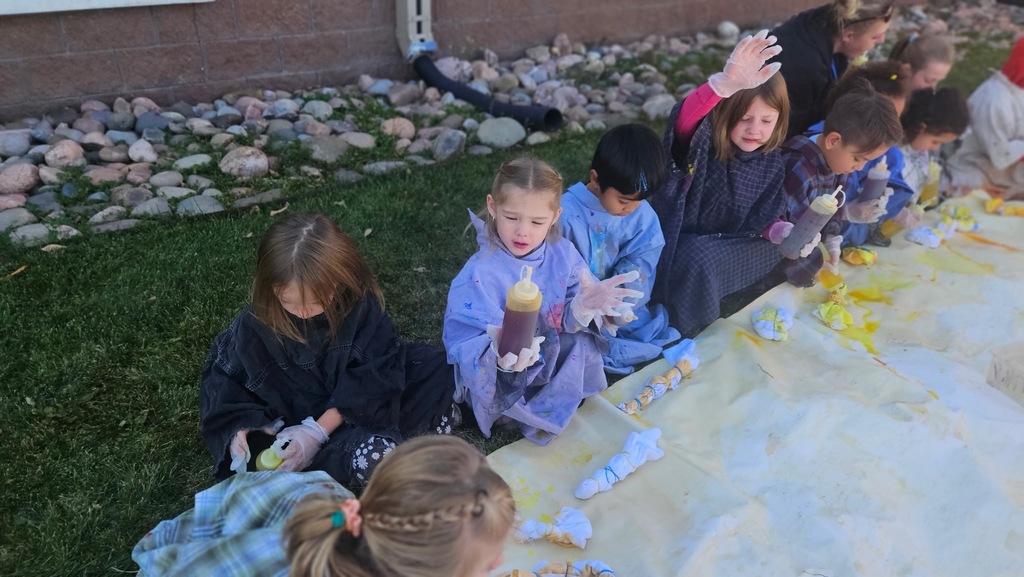 Students Tye Dying