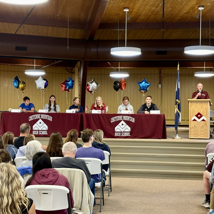 A very special congratulations to our CMHS student-athletes at today's Signing Day - GO HAWKS!