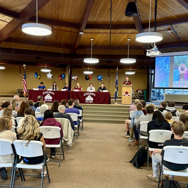 A very special congratulations to our CMHS student-athletes at today's Signing Day - GO HAWKS!